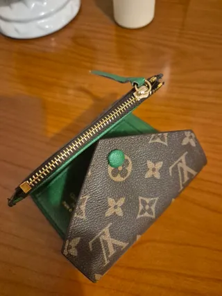 Lote bolsos y carteras beige multicolor