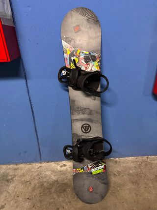 Tabla Snowboard Burton con Fijaciones