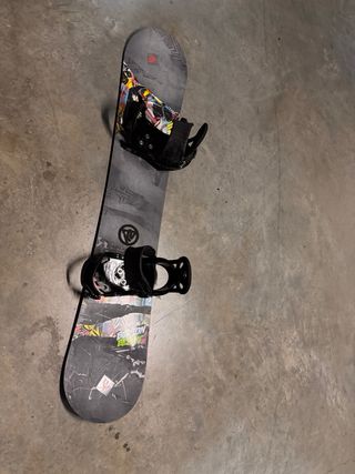 Tabla Snowboard Burton con Fijaciones