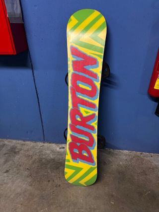 Tabla Snowboard Burton con Fijaciones