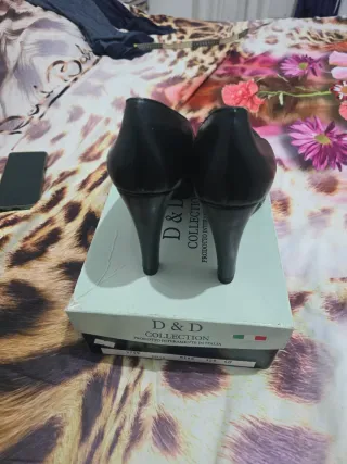 Scarpe eleganti nere D&D donna taglia 40