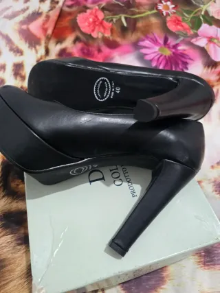 Scarpe eleganti nere D&D donna taglia 40