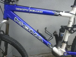 Bicicleta de montaña kona M mejorada f.hidraulicos