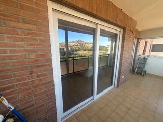 Ventana balconera corredera PVC blanco