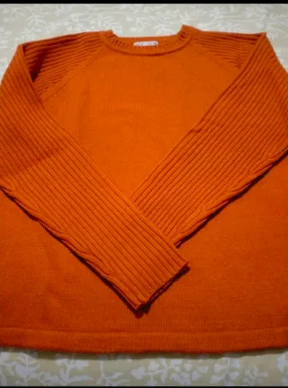 Jersey naranja hombre