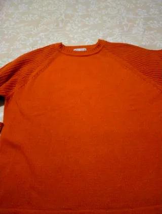 Jersey naranja hombre