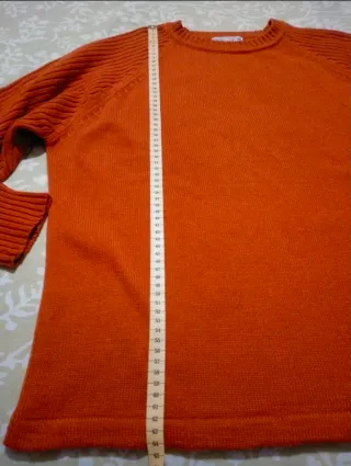 Jersey naranja hombre