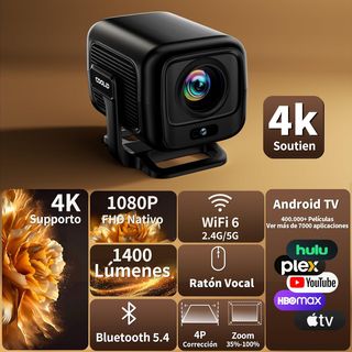Proyector COOLID 4K 1080P Nuevo