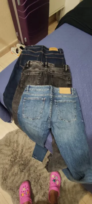 Lote 3 vaqueros talla 36