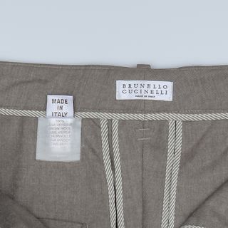 Pantaloni sartoriali Brunello Cucinelli Lana 38 S