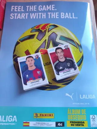 106 cromos Liga Hypermotion 2025-2026