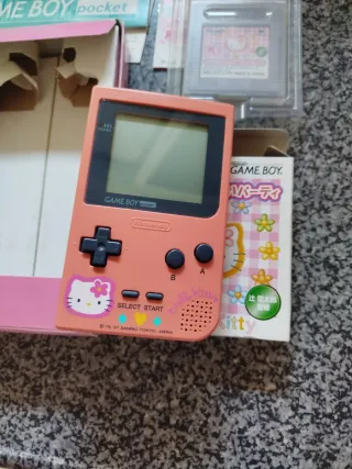 Game Boy Pocket Edición Hello Kitty