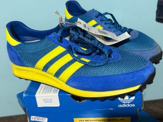 Zapatillas Adidas TRX Mesh Azules y Amarillas
