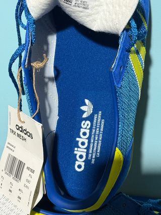 Zapatillas Adidas TRX Mesh Azules y Amarillas