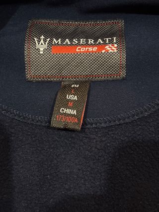 Chaqueta Maserati Azul y Blanca