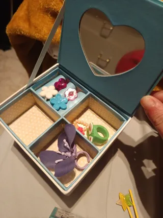 Joyero infantil/juvenil con anillos