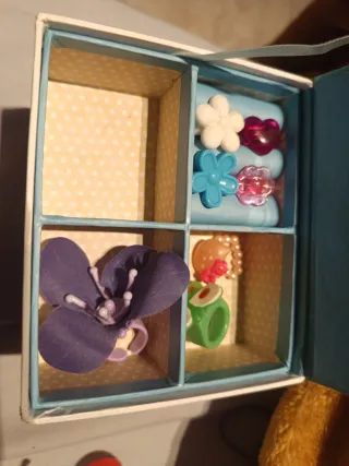 Joyero infantil/juvenil con anillos