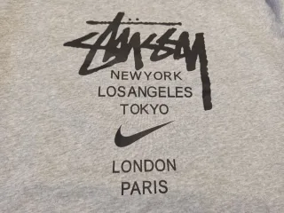 Sudadera Stussy x Nike Gris