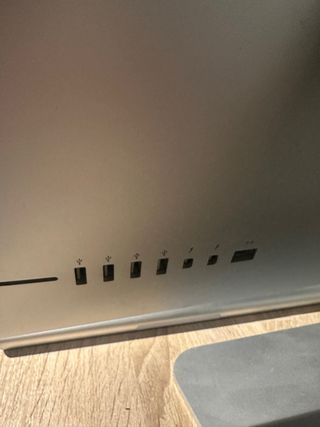 iMac Apple Negro y Plateado