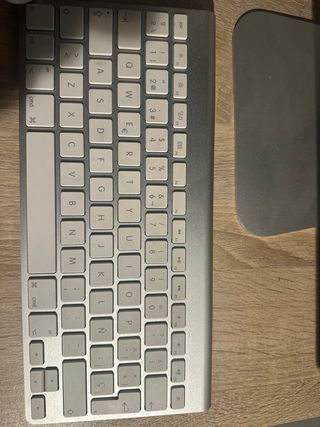 iMac Apple Negro y Plateado