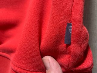 Jersey de cuello redondo Adidas Roja Hombre M