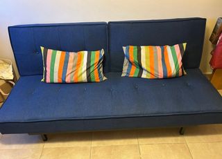 Sofá Cama Azul