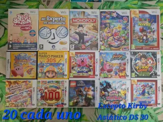 Giochi di WII, 3DS e DS