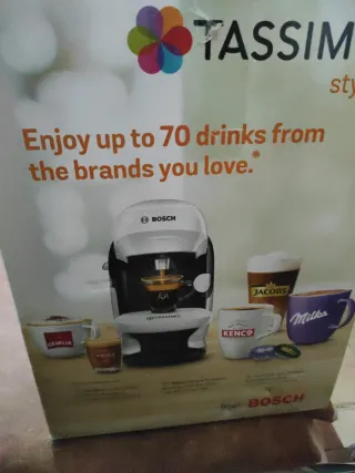 Cafetera Tassimo Style Bosch