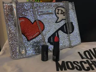 Bolso Moschino Fiesta Corazón y Gafas