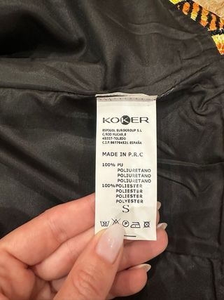 Cazadora Koker Multicolor sin estrenar