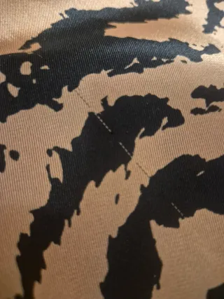 Vestido Zara estampado animal