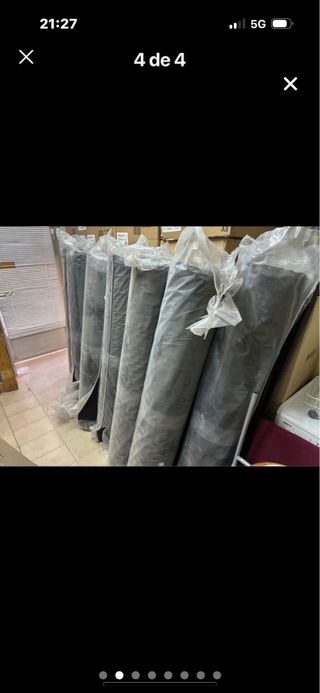 7 rollos piel sintética sin estrenar