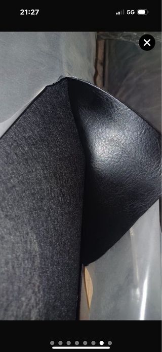 7 rollos piel sintética sin estrenar