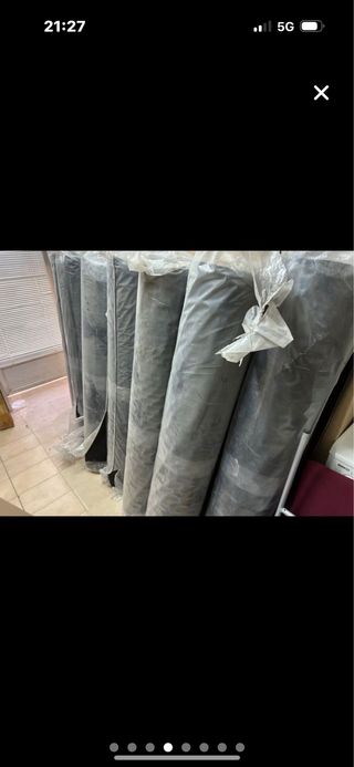 7 rollos piel sintética sin estrenar