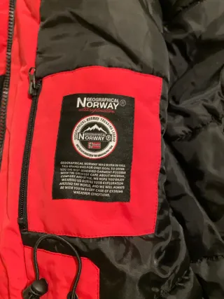 Chaqueta NORWAY Roja Talla XXL