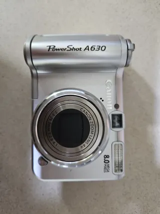 Cámara Canon PowerShot A630 Plata