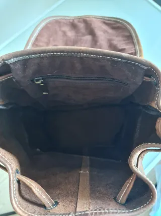 Mochila de cuero auténtico • Hecha a mano • Nueva