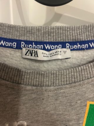 Sudadera Zara Ruohan Wang Talla L