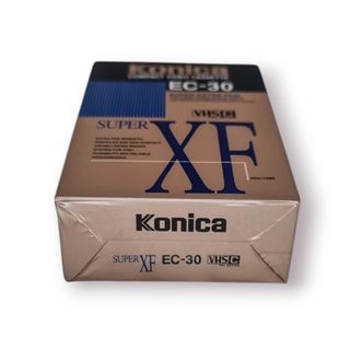 Cassete Vídeo Konica Super XF EC-30 VHSC - Novo