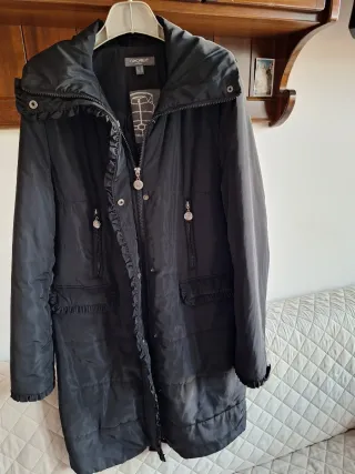 Cappotto imbottito Camomilla nero