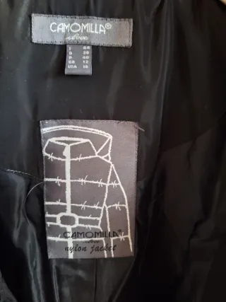 Cappotto imbottito Camomilla nero