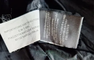 Cappotto imbottito Camomilla nero