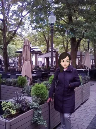 Cappotto imbottito Camomilla nero