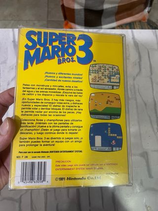 Super Mario Bros. 3 Nintendo NES Spagnolo