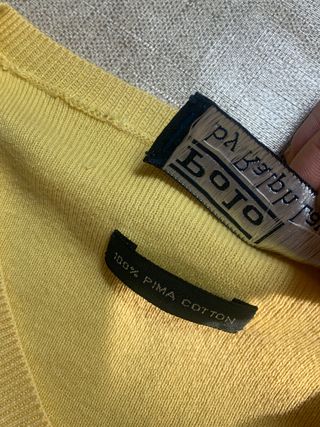 Jersey Polo Ralph Lauren Amarillo Talla M