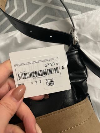 Bolso Amichi Negro y Marrón