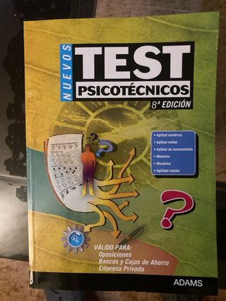 Libro psicotécnicos