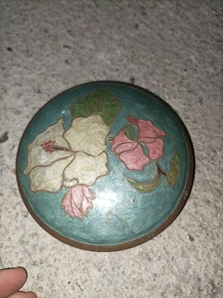 Caja joyero India flores