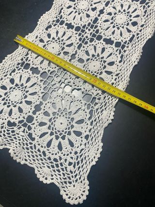 Centrino uncinetto fatto a mano