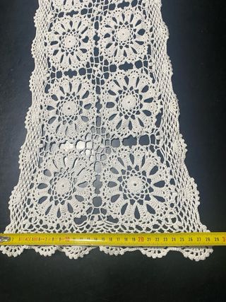 Centrino uncinetto fatto a mano